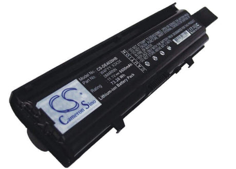 Black Battery For Dell Inspiron 14v, Inspiron 14r-346, Inspiron 14vr 11.1v, 6600mah - 73.26wh Notebook, Laptop Cameron Sino Technology Limited   