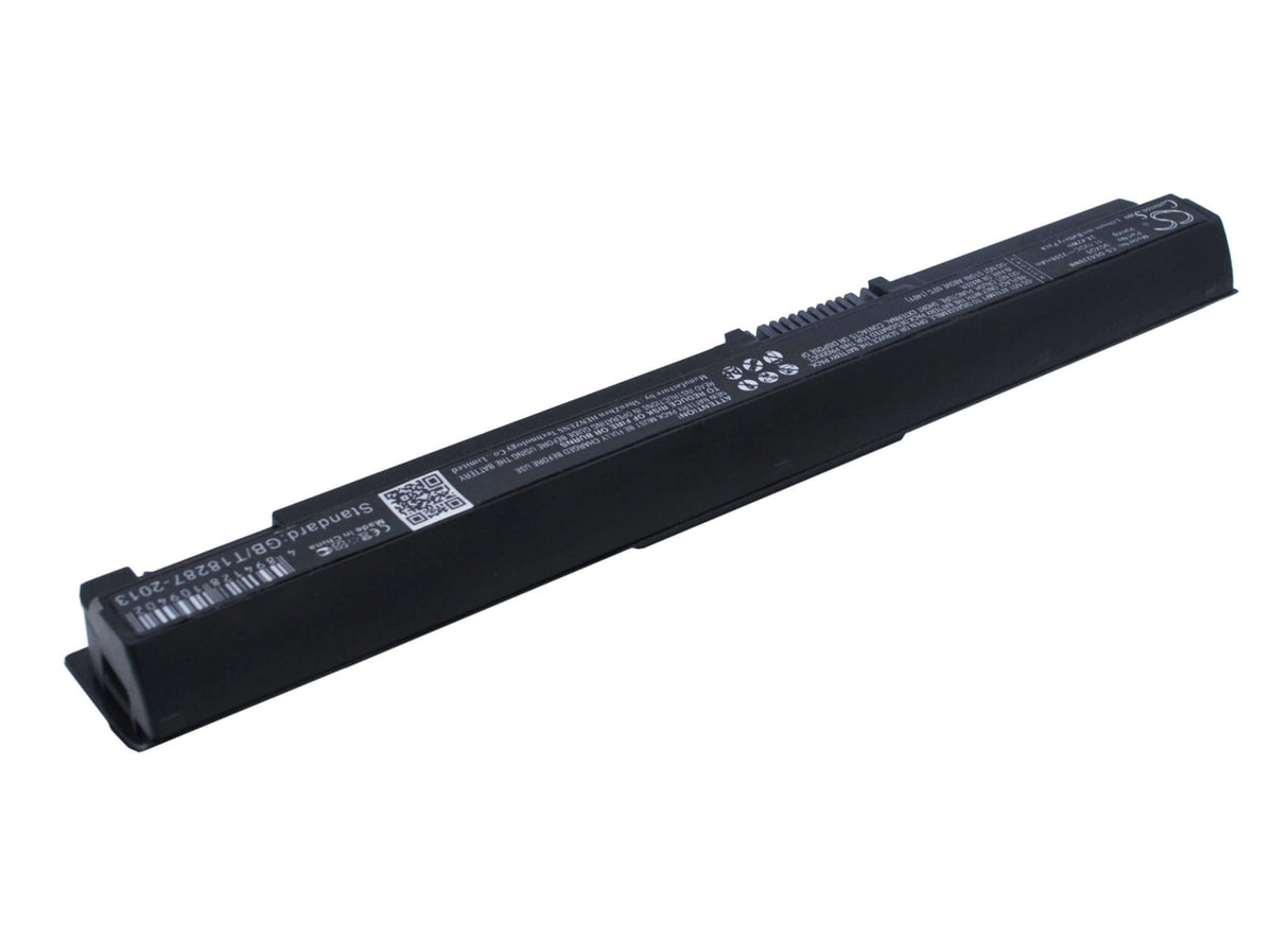 Black Battery For Dell Latitude E6120, Latitude E6220, Latitude E6230 11.1v, 2200mah - 24.42wh Notebook, Laptop Cameron Sino Technology Limited   