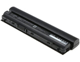 Black Battery For Dell Latitude E6120, Latitude E6220, Latitude E6230 11.1v, 4400mah - 48.84wh Notebook, Laptop Cameron Sino Technology Limited   