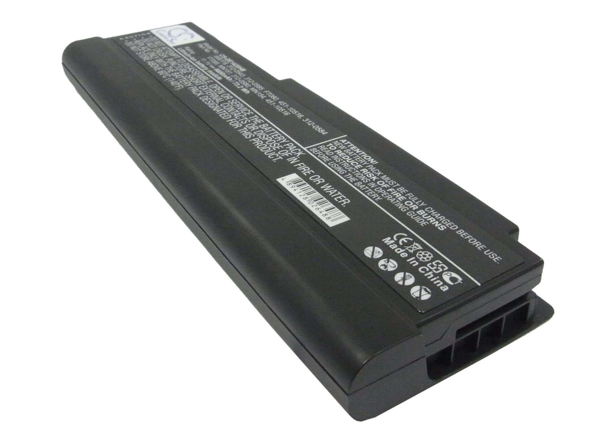 Black Battery For Dell Vostro 1400, Inspiron 1420 11.1v, 6600mah - 73.26wh Notebook, Laptop Cameron Sino Technology Limited   