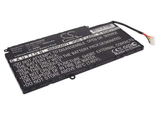 Black Battery For Dell Vostro 5460, Vostro 5470 11.1v, 4600mah - 51.06wh Notebook, Laptop Cameron Sino Technology Limited   