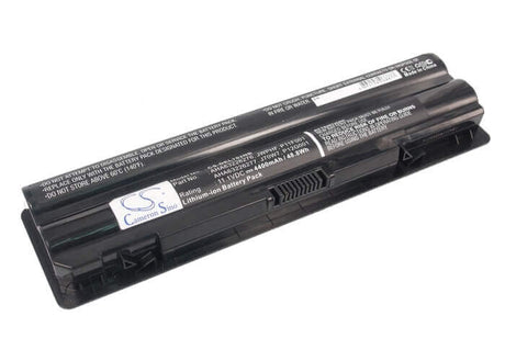 Black Battery For Dell Xps 14, Xps 14 (l401x), Xps 15 11.1v, 4400mah - 48.84wh Notebook, Laptop Cameron Sino Technology Limited   