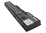 Black Battery For Dell Xps M1730 11.1v, 6600mah - 73.26wh Notebook, Laptop Cameron Sino Technology Limited   