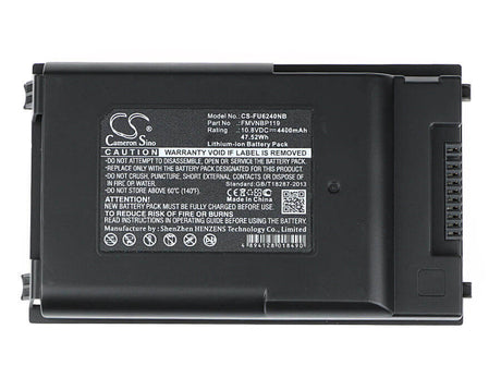 Notebook Battery For Fujitsu Fmv-biblo Mg50ln, Fmv-biblo Mg50kn, Lifebook S6000 10.8v, 4400mah - 47.52wh Notebook, Laptop Cameron Sino Technology Limited