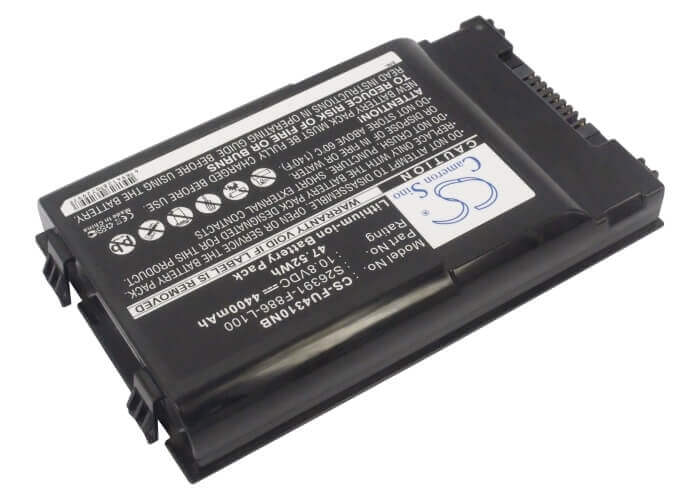 Black Battery For Fujit'su Lifebook T1010, Lifebook T1010la, Lifebook T4310 10.8v, 4400mah - 47.52wh Notebook, Laptop Cameron Sino Technology Limited (Suspended)