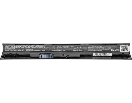 Notebook Battery For Hp Envy 14-v000, Envy 14-v000v099, Envy 14-u000 14.4v, 2200mah - 31.68wh Notebook, Laptop Cameron Sino Technology Limited