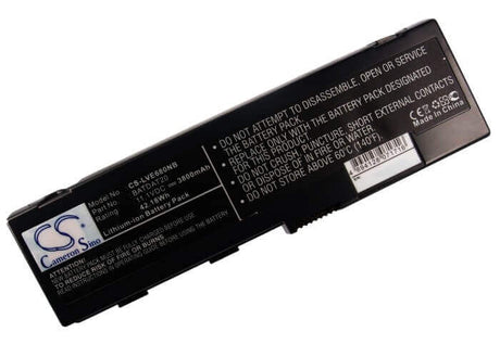 Black Battery For Lenovo A500, E600, E660 11.1v, 3800mah - 42.18wh Notebook, Laptop Cameron Sino Technology Limited   