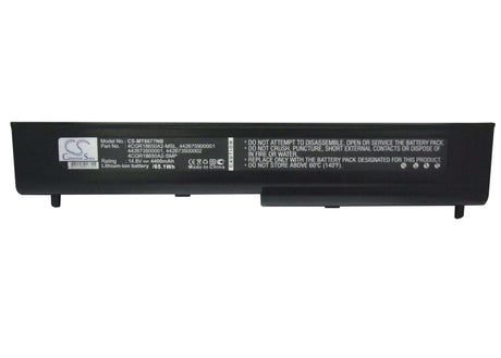 Black Battery For Lenovo E100 14.8v, 4400mah - 65.12wh Batteries for Electronics Cameron Sino Technology Limited (Suspended)   