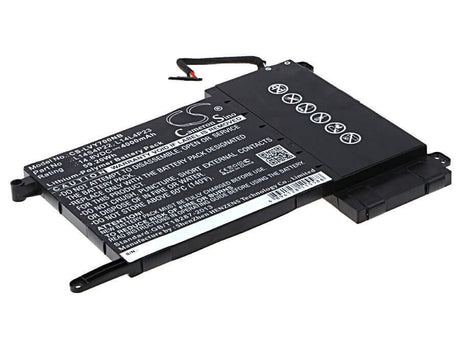 Notebook battery For Lenovo Ideapad Y700, Ideapad Y700 Touch, Eraser Y700 14.8v, 4000mah - 59.20wh Notebook, Laptop Cameron Sino Technology Limited   