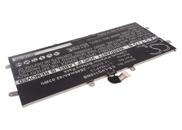 Black Battery For Lenovo Ideapad Yoga 11, Ideapad Yoga 11s 14.8v, 2840mah - 42.03wh Batteries for Electronics Cameron Sino Technology Limited (Suspended)