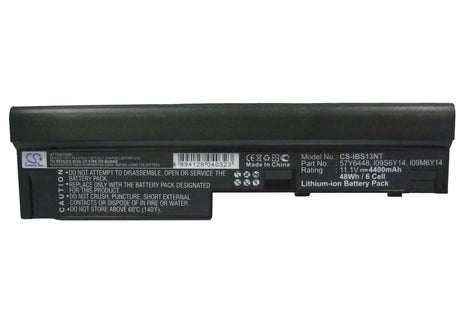 Black Battery For Lenovo Idideapad S10-3, Ideapad S10-3 - 06474cu, Ideapad S10-3 0647 11.1v, 4400mah - 48.84wh Notebook, Laptop Cameron Sino Technology Limited   