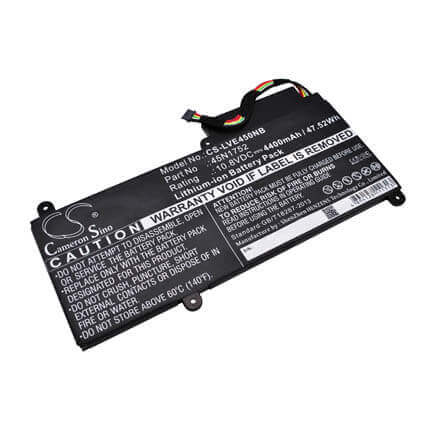 Black Battery For Lenovo Thinkpad E450, Thinkpad E450 20dc003wus, Thinkpad Edge E450 I7-5500u 10.8v, 4400mah - 47.52wh Notebook, Laptop Cameron Sino Technology Limited   