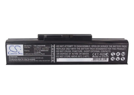 Black Battery For Lenovo Thinkpad Edge E430, Thinkpad Edge E435, Thinkpad Edge E43a 11.1v, 6600mah - 73.26wh Notebook, Laptop Cameron Sino Technology Limited   