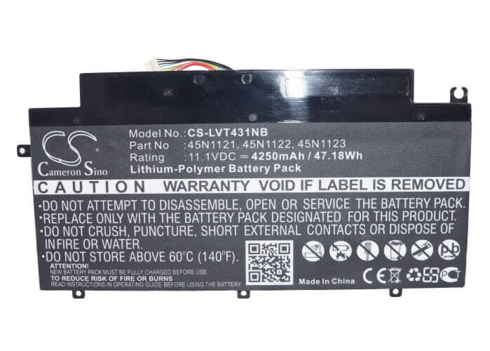 Notebook battery For Lenovo Thinkpad T431s 11.1v, 4250mah - 47.18wh Notebook, Laptop Cameron Sino Technology Limited