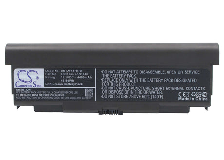 Notebook Battery For Lenovo Thinkpad T440p, Thinkpad T540p, Thinkpad L440 11.1v, 4400mah - 48.84wh Notebook, Laptop Cameron Sino Technology Limited