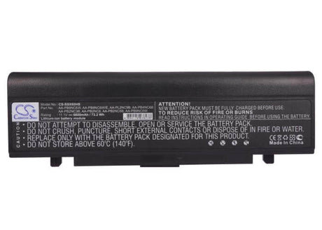 Black Battery For Samsung M60 Aura T5450 Chartiz, M60 Aura T7500 Calipa, M60 Aura T7500 Cruza 11.1v, 6600mah - 73.26wh Notebook, Laptop Cameron Sino Technology Limited   