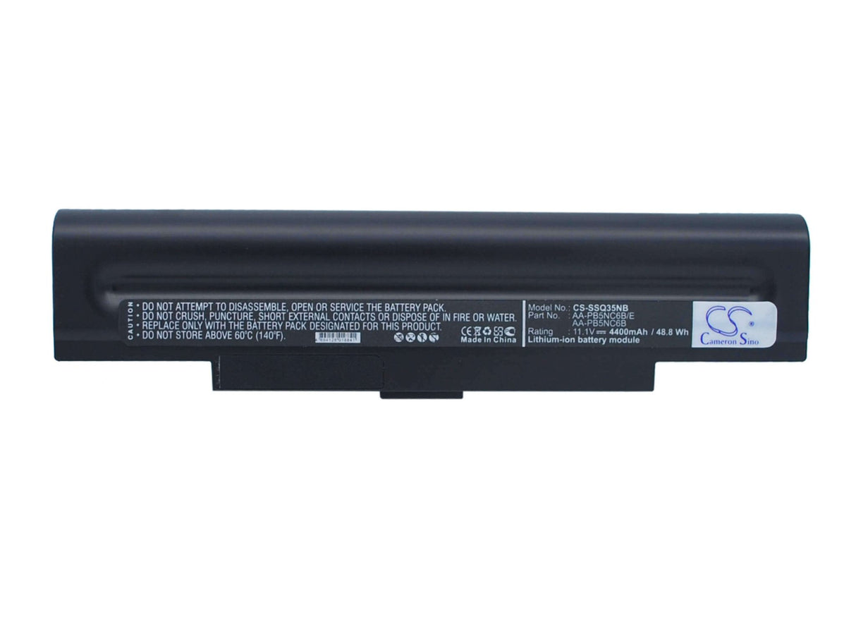 Black Battery For Samsung Np-q35, Q70-a003, Q70-xy01 11.1v, 4400mah - 48.84wh Notebook, Laptop Cameron Sino Technology Limited (Suspended)
