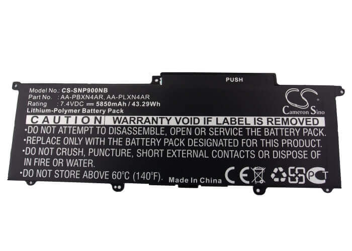 Notebook Battery For Samsung Np900x3c, 900x3c, 900x3c-a01 7.4v, 5850mah - 43.29wh Notebook, Laptop Cameron Sino Technology Limited