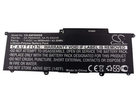 Notebook Battery For Samsung Np900x3c, 900x3c, 900x3c-a01 7.4v, 5850mah - 43.29wh Notebook, Laptop Cameron Sino Technology Limited