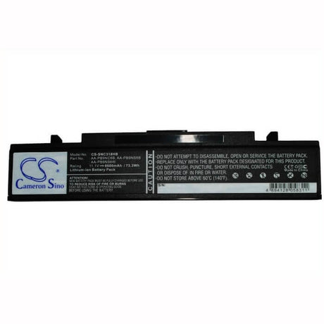 Black Battery For Samsung Q318, Q318-dsoe, Q318-ds0h 11.1v, 6600mah - 73.26wh Notebook, Laptop Cameron Sino Technology Limited   