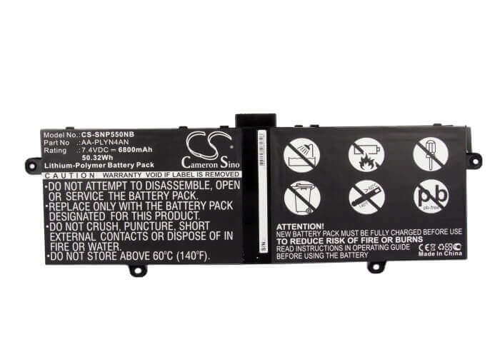 Black Battery For Samsung Xe550c22, Xw550c, Xe550c22-a02us 7.4v, 6800mah - 50.32wh Notebook, Laptop Cameron Sino Technology Limited   