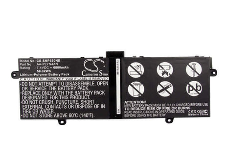 Black Battery For Samsung Xe550c22, Xw550c, Xe550c22-a02us 7.4v, 6800mah - 50.32wh Notebook, Laptop Cameron Sino Technology Limited   