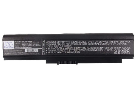 Black Battery For Toshiba Dynabook Cx/45c, Dynabook Cx/45d, Dynabook Cx/45e 10.8v, 4400mah - 47.52wh Notebook, Laptop Cameron Sino Technology Limited   