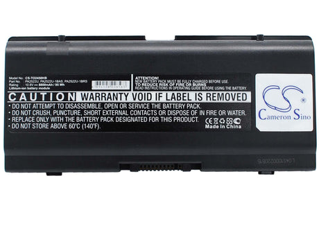 Black Battery For Toshiba Satellite A25-s2791, Satellite A45-s2502, Satellite A25 10.8v, 8800mah - 95.04wh Notebook, Laptop Cameron Sino Technology Limited (Suspended)   