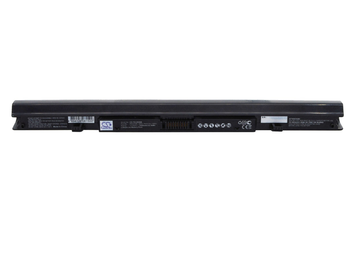 Black Battery For Toshiba Satellite L900, Satellite L950, Satellite L955 14.8v, 2200mah - 32.56wh Notebook, Laptop Cameron Sino Technology Limited   