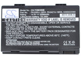 Black Battery For Toshiba Satellite M30x-s171st, Satellite M40x-185, Satellite Pro M40x-260 14.8v, 2200mah - 32.56wh Notebook, Laptop Cameron Sino Technology Limited (Suspended)   