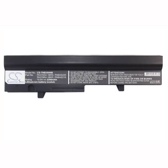 Black Battery For Toshiba Satellite Nb300, Satellite N302, Satellite Nb305 10.8v, 2200mah - 23.76wh Notebook, Laptop Cameron Sino Technology Limited   