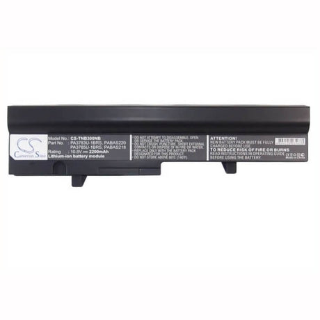Black Battery For Toshiba Satellite Nb300, Satellite N302, Satellite Nb305 10.8v, 2200mah - 23.76wh Notebook, Laptop Cameron Sino Technology Limited   