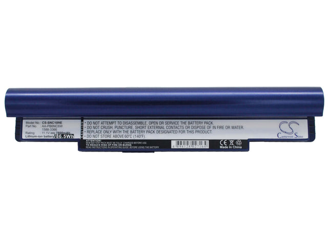 Blue Battery For Samsung Np-nc10, Np-nc10-ka03cn, Np-nc10-ka02uk 11.1v, 7800mah - 86.58wh Notebook, Laptop Cameron Sino Technology Limited   