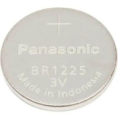 Br1225 3.0 Volt Lithium Battery Replacement Coin Cell Batteries Panasonic   