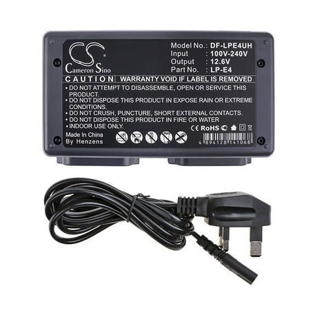 Canon 1895b002, Lc-e4, Lp-e4, Lp-e4n Uk Plug Camera Charger Camera Charger Cameron Sino Technology Limited (Camera)