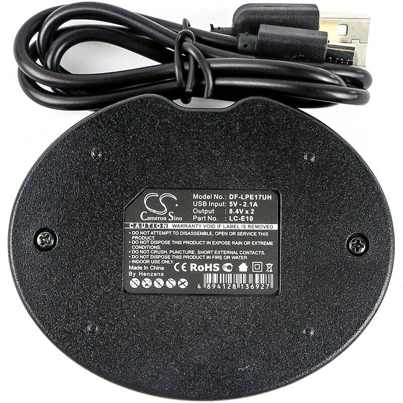 Canon Lc-e17, Lc-e17c, Lp-e17 Camera Charger Camera Charger Cameron Sino Technology Limited (Camera)
