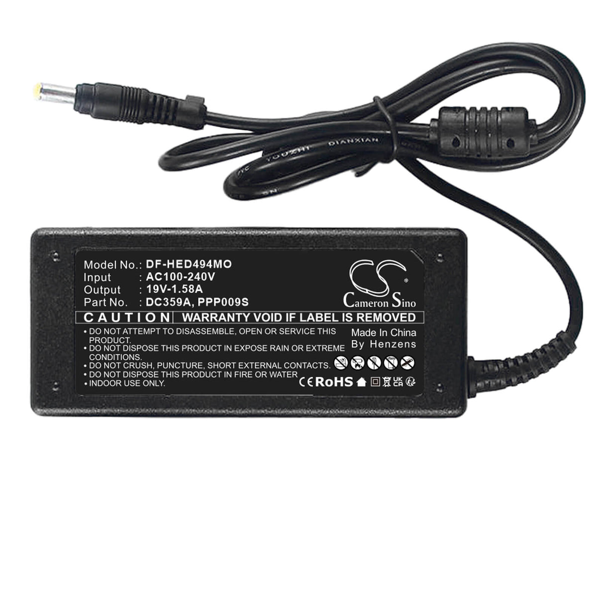 Charger Fits Compaq Armada 100s, Armada 110, Armada 1100 Laptop Adapter Cameron Sino Technology Limited (Power Tools)