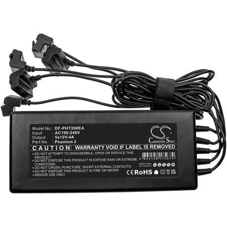5 port Battery Charger Fits Phantom 2, Phantom 2 Vision - USA Plug RC Hobby Charger Cameron Sino Technology Limited