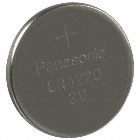 Panasonic Cr1220 3 Volt Lithium Battery Replacement Coin Cell Batteries Panasonic