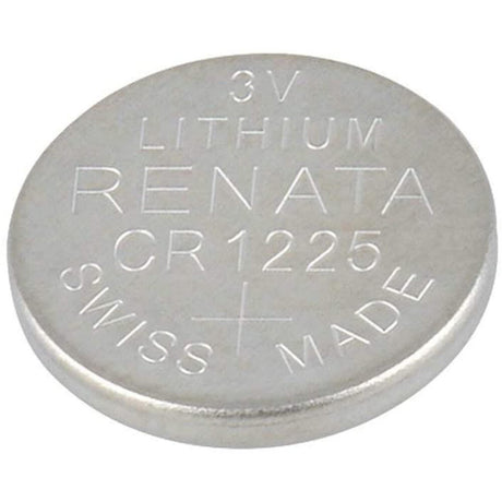 Cr1225 3 Volt Lithium Battery Replacement Coin Cell Batteries Renata   