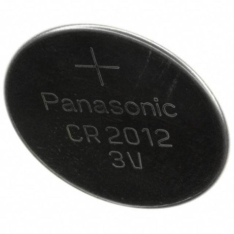 Cr2012 3 Volt Lithium Battery Replacement Coin Cell Batteries Panasonic   