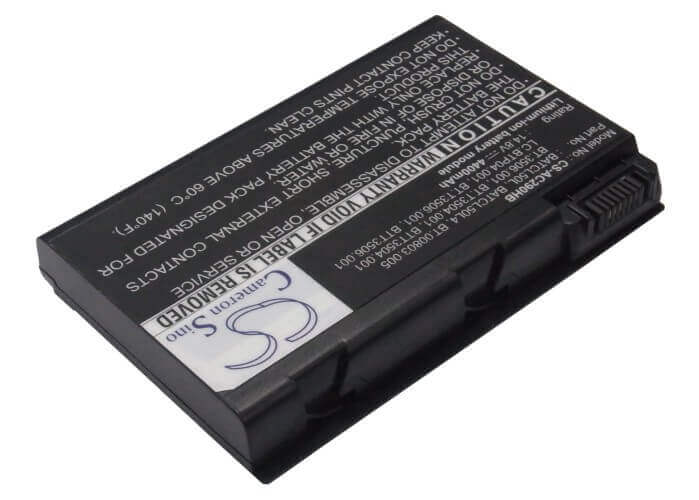 Dark Grey Battery For Acer Travelmate 291lmi, Travelmate 2353lmi, Travelmate 290xci 14.8v, 4400mah - 65.12wh Notebook, Laptop Cameron Sino Technology Limited   