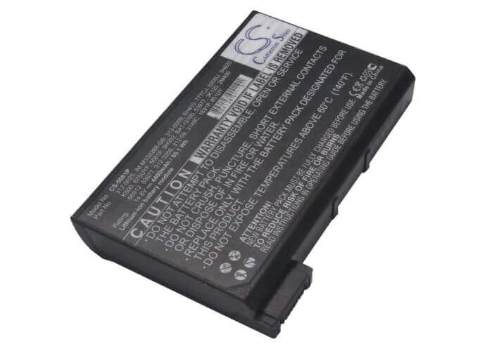 Dark Grey Battery For Dell Precision M40, Precision Workstation M50, Latitude Cp 14.8v, 4400mah - 65.12wh Notebook, Laptop Cameron Sino Technology Limited   