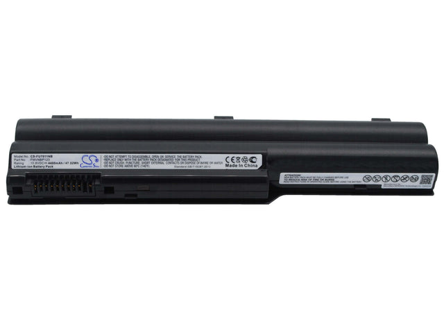 Dark Grey Battery For Fujit'su Lifebook S7011, Lifebook S7021, Lifebook S7025 10.8v, 4400mah - 47.52wh Batteries for Electronics Cameron Sino Technology Limited (Suspended)