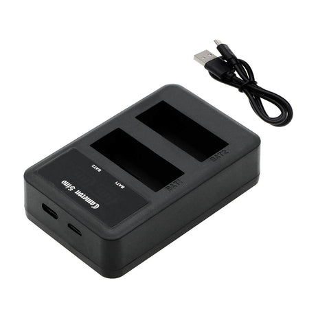 Dual Battery Charger To Charge Canon Lc-e8, Lc-e8c, Lc-e8e, Lp-e8 Camera Charger Cameron Sino Technology Limited (Camera)