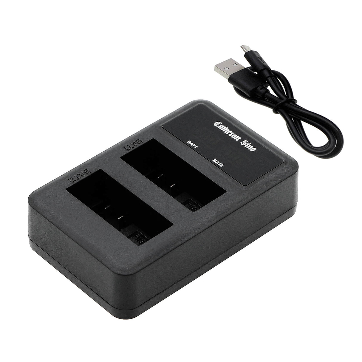 Dual Battery Charger To Charge Canon Lc-e8, Lc-e8c, Lc-e8e, Lp-e8 Camera Charger Cameron Sino Technology Limited (Camera)