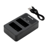 Dual Battery Charger To Charge Canon Lc-e8, Lc-e8c, Lc-e8e, Lp-e8 Camera Charger Cameron Sino Technology Limited (Camera)