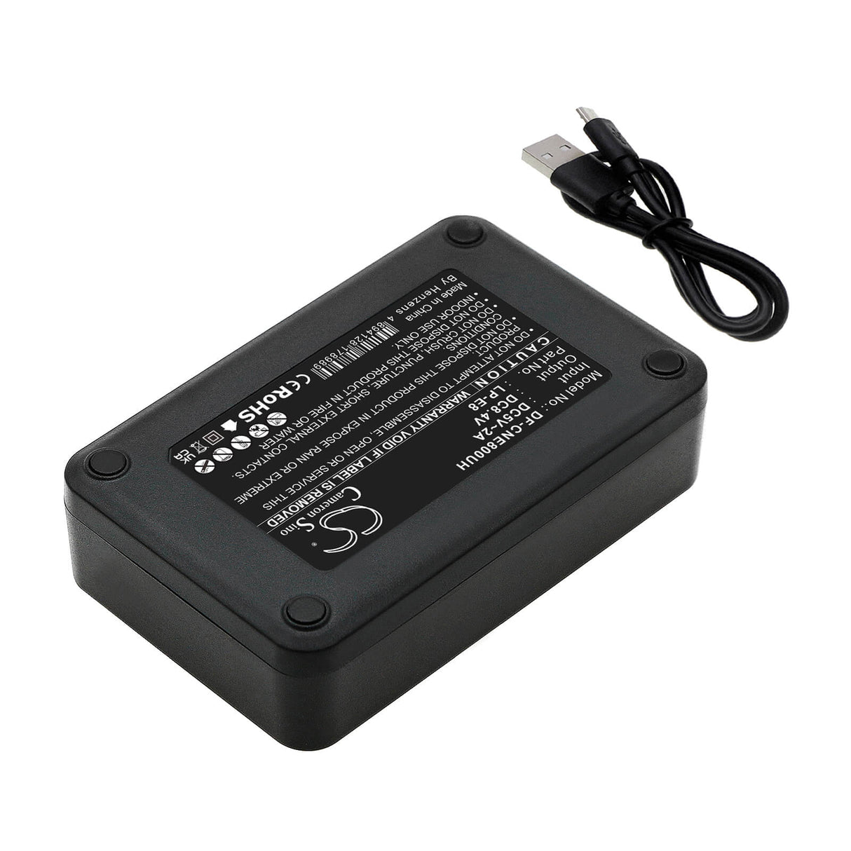 Dual Battery Charger To Charge Canon Lc-e8, Lc-e8c, Lc-e8e, Lp-e8 Camera Charger Cameron Sino Technology Limited (Camera)
