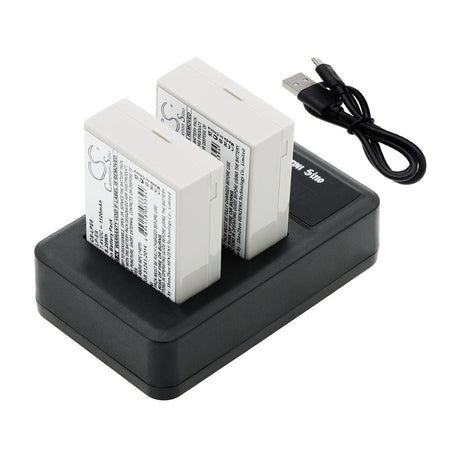Dual Battery Charger To Charge Canon Lc-e8, Lc-e8c, Lc-e8e, Lp-e8 Camera Charger Cameron Sino Technology Limited (Camera)