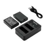 Dual Battery Charger To Charge Nikon En-el14, Mh-24 Camera Charger Cameron Sino Technology Limited (Camera)